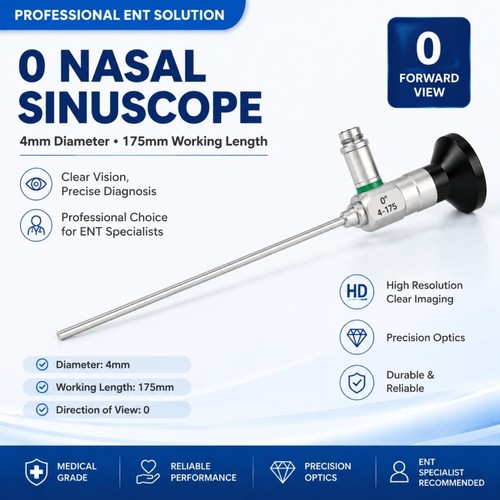 Endoscopio rigido sinuscopio - sinuscopio, 0