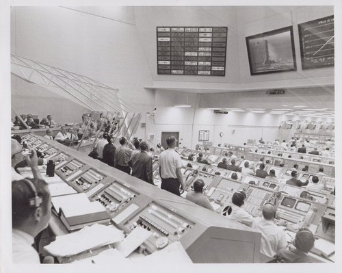 Apollo launch firing room 2 - 12,